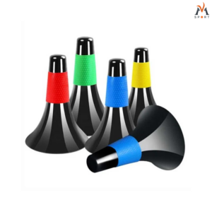 CONI NERI A FASCE COLORATE DA 23CM  ALLENAMENTO KIT DA 7PEZZI