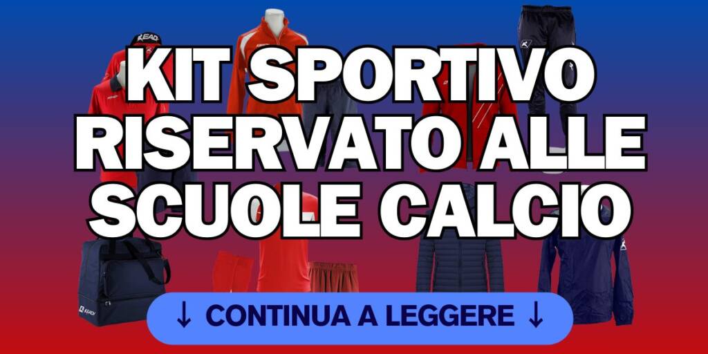 Kit sportivo senza magazzino – Fornitura per società sportive senza gestione stock