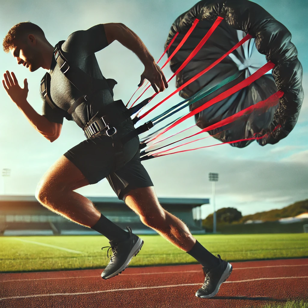 Paracadute per allenamento velocità – Potenzia resistenza e forza esplosiva