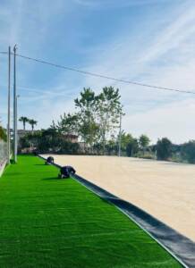 Erba sintetica professionale per campi da calcio e calcetto