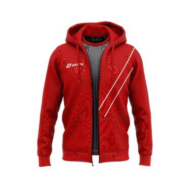 Giacca Venti rossa sportiva – Traspirante e confortevole per allenamento e tempo libero